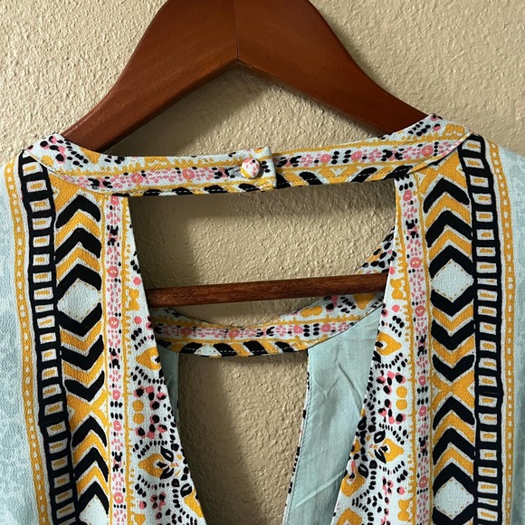 Free People Tegan border printed mini dress - Picture 9 of 10